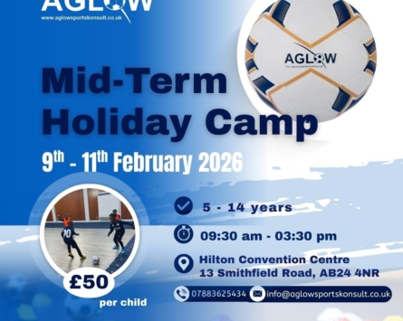 February Mid-Term Holiday Camp – 9th – 11th February 2026